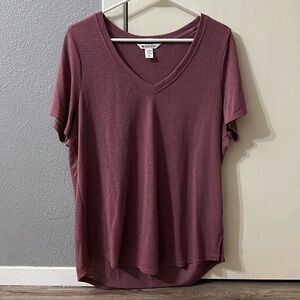 athleta breezy scoop v tee